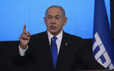 نتنياهو يعلن الحرب على غزة أمام