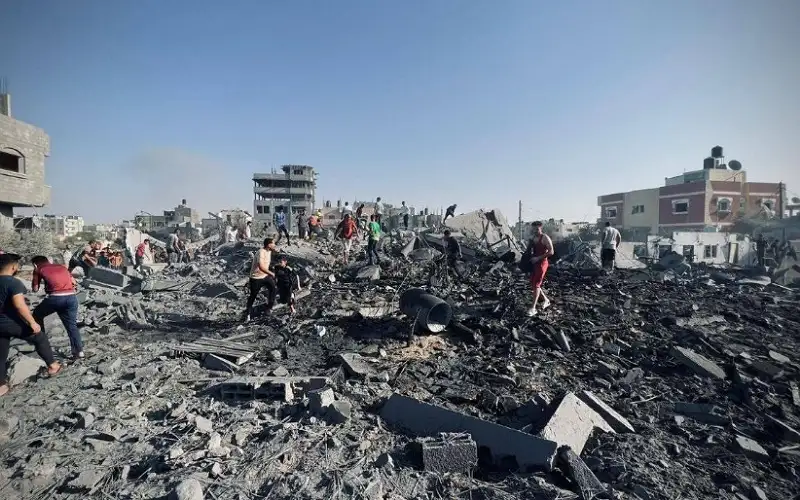 جيش الاحتلال يمهد لعمل جريمة حرب