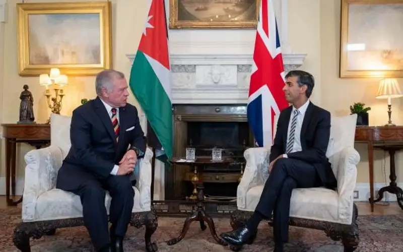 سوناك: الملك عبدالله يمثل الحكمة والعدل