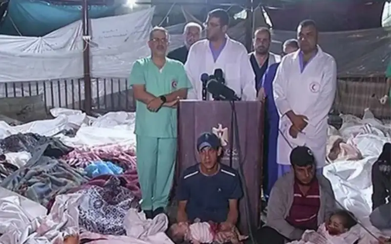 عقب مجزرة المعمداني.. عدد الشهداء يرتفع