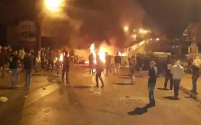استمرار المواجهات بمحيط حاجز قلنديا بالقدس
