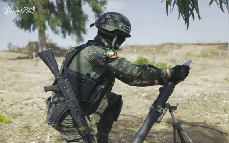 القسام تقصف تجمعا لجنود الاحتلال