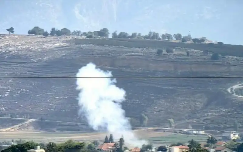 إطلاق صواريخ مضادة للدروع من جنوب