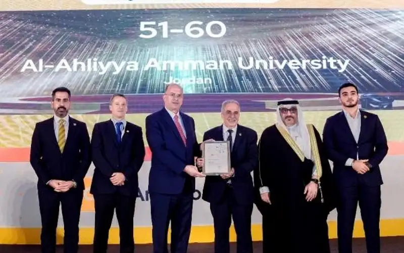 عمان الأهلية تتقدم 20 مرتبة في