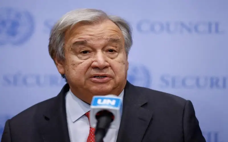 غوتيريش يدشن دخول المساعدات إلى غزة