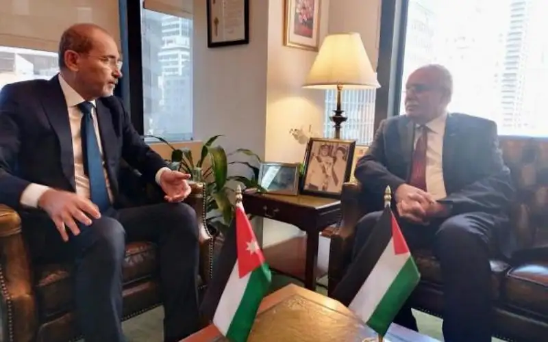 مباحثات أردنية فلسطينية لوقف الحرب على