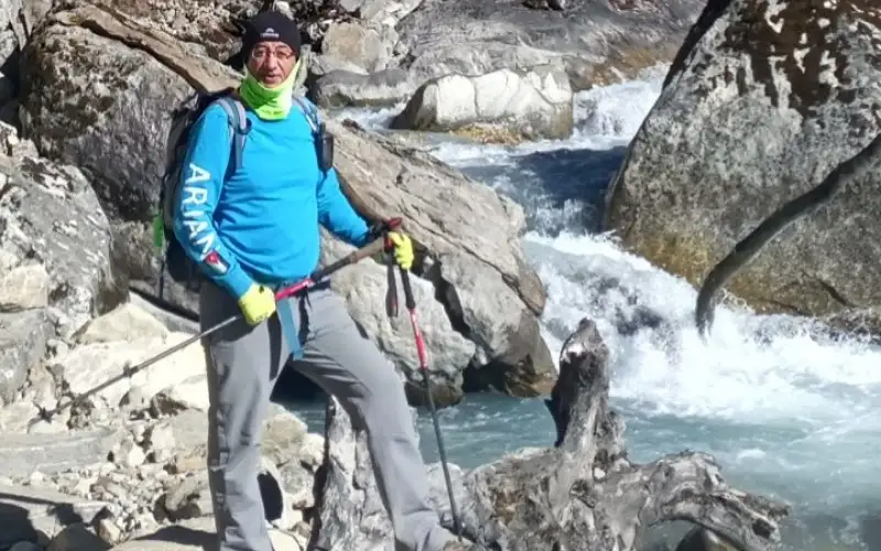 العرجان يصل مخيم القاعدة الاول لقمة