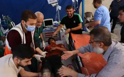 وزارة الصحة بغزة تعلن الانهيار التام