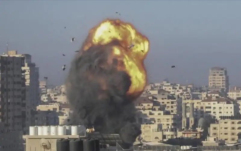 المكتب الإعلامي الحكومي في غزة: متفجرات