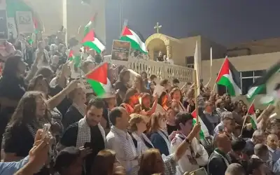 اعتصام المؤسسات والهيئات الأرثوذوكسية الأردنية أمام