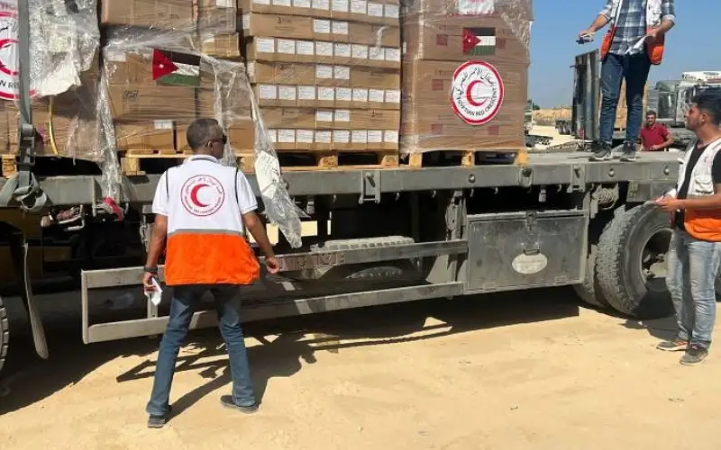 مساعدات جديدة تدخل غزة