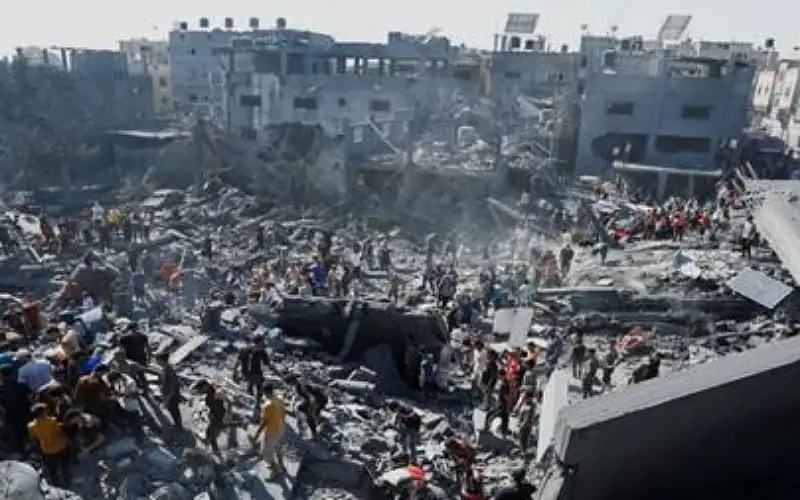 ماكرون يطالب بـ هدنة إنسانية في