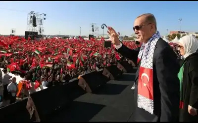 أردوغان: حماس ليست إرهابية وإسرائيل مجرمة