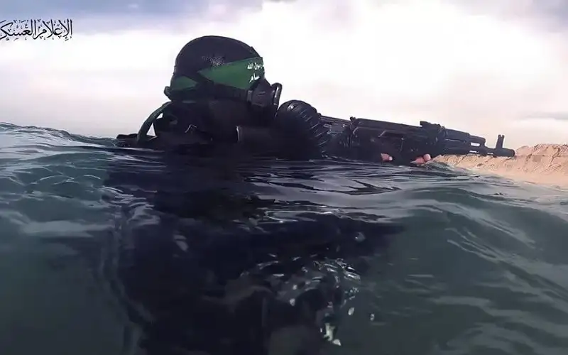 اشتباه بتسلل وحدة الضفادع البشرية للقسام