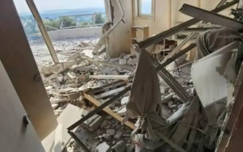 القسام تقصف نهاريا