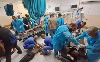 400 شهيد وجريح في مجزرة جباليا