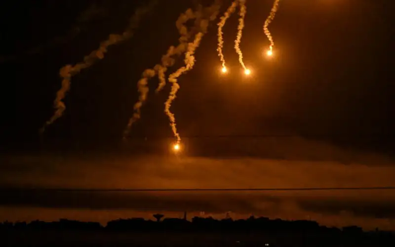 محيط مستشفى القدس في غزة يشهد