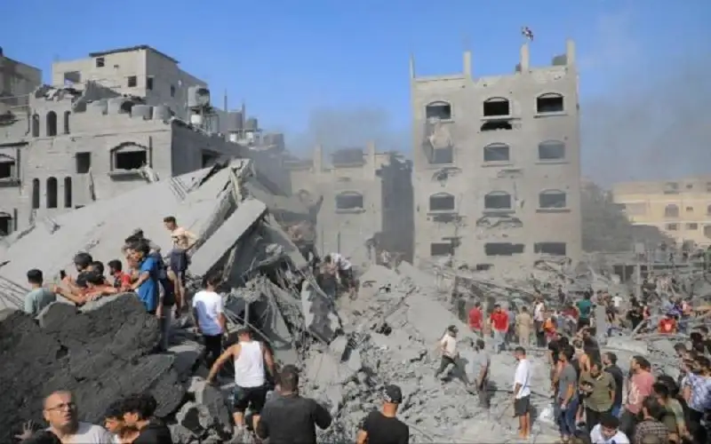 استمرار العدوان الإسرائيلي على غزة لليوم