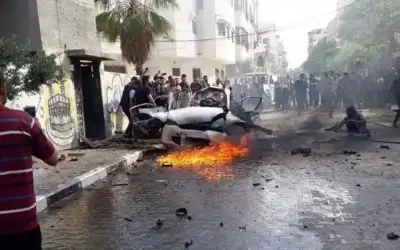 شهداء وجرحى بقصف مدرسة تؤوي نازحين