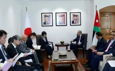 الصفدي يبحث مع نظيرته اليابانية التطورات