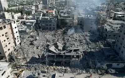 الاحتلال يتعمد قصف واستهداف كل مقومات