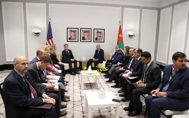 الصفدي يؤكد لبلينكن ضرورة وقف الحرب