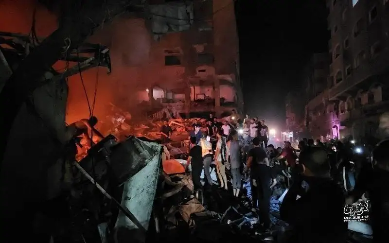 مجزرة في مخيم المغازي