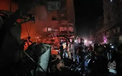 مجزرة في مخيم المغازي
