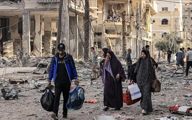 تهجير 1.5 مليون شخص في غزة