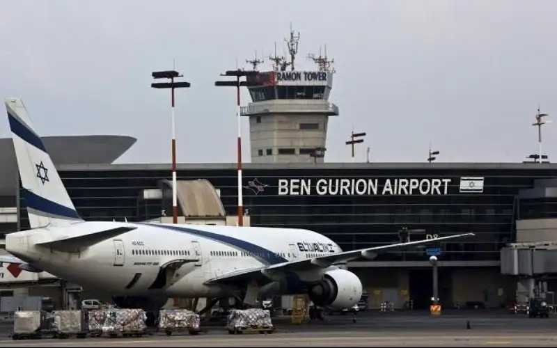 إغلاق مطار بن غوريون بعد قصف