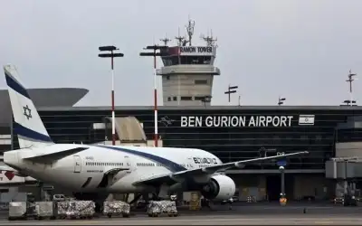 إغلاق مطار بن غوريون بعد قصف