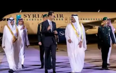 الأسد يصل إلى العاصمة السعودية الرياض