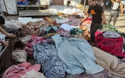 مسؤول طبي: مستشفى الشفاء بغزة مقبرة