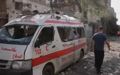 إخلاء مستشفى الرنتيسي تحت تهديد دبابات