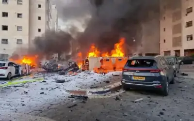سقوط صواريخ في عسقلان أطلقت من