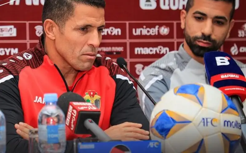 مدرب النشامى: نتسلح بالجاهزية وصفوفنا مكتملة