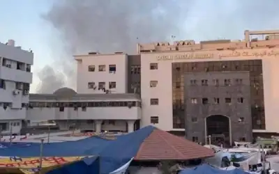 الاحتلال يعطي إنذارا لإخلاء مجمع الشفاء