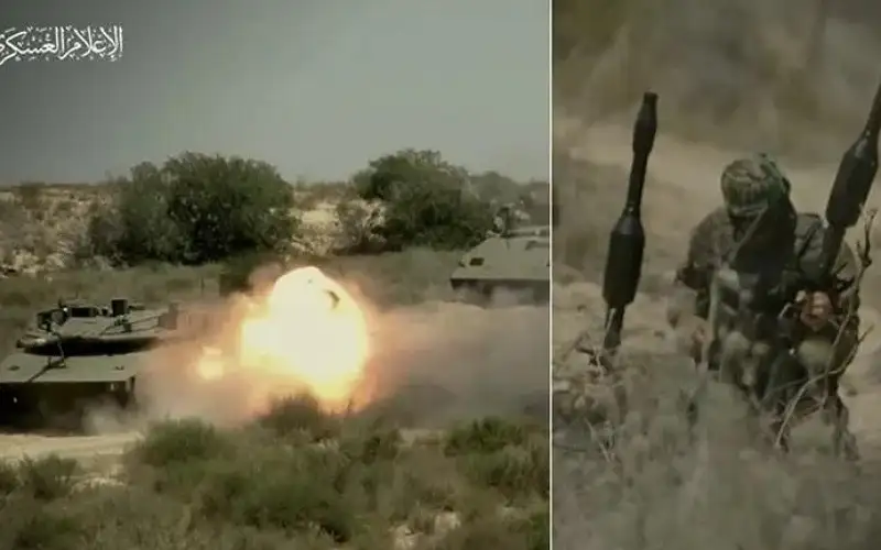 القسام تدمر 17 آلية صهيونية منذ