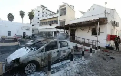 إجلاء 70 جريحا ومريضا من المستشفى