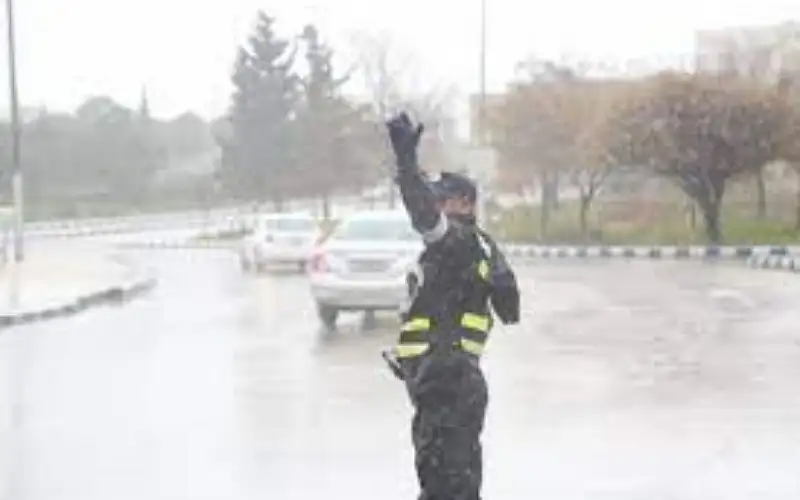 مديرية الأمن العام تحذر من المنخفض