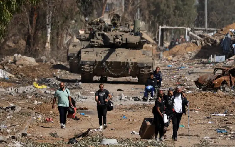 دبابات الاحتلال تطلق النار بمدينة غزة