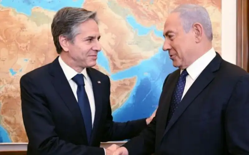 الإعلام العبري الرسمي: نتنياهو أبلغ بلينكن