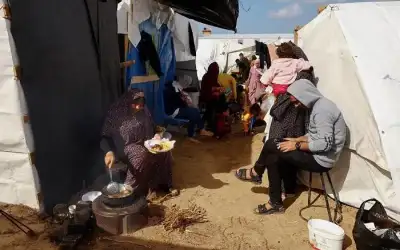 800 ألف فلسطيني في غزة وشمالها