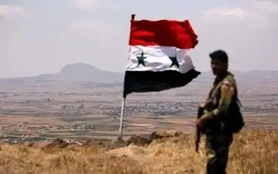 سقوط صاروخ أطلق من سوريا بالجولان