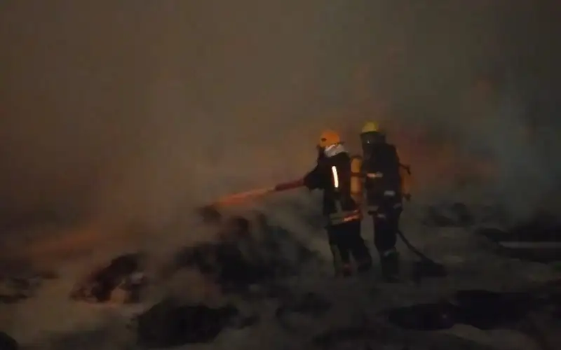 3 وفيات و7 إصابات بحريق منزل