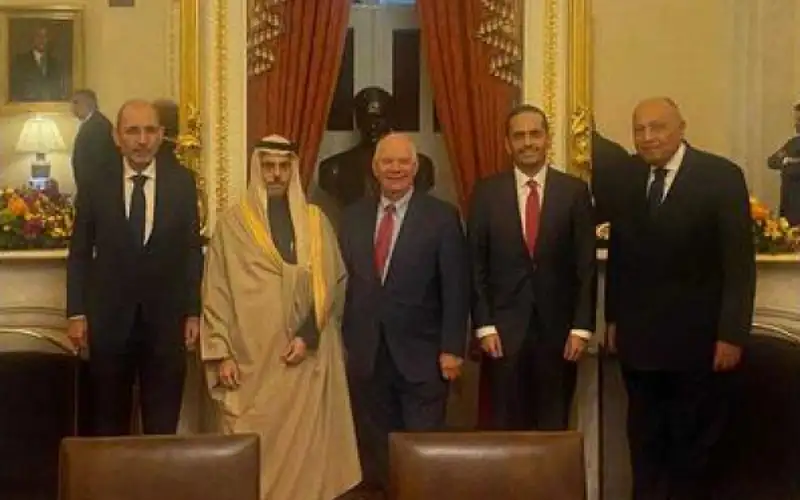 الوزارية المشتركة تبحث في واشنطن وقف