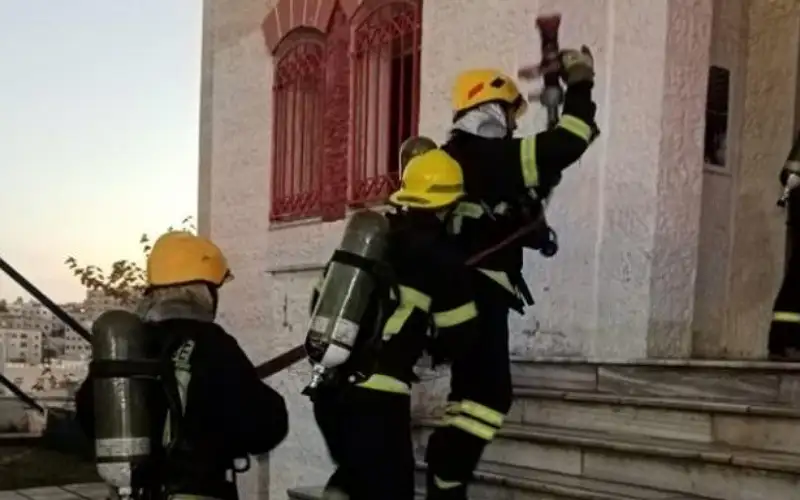 الدفاع المدني ينقذ 6 أشخاص من