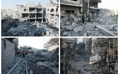 شهداء وجرحى في قصف إسرائيلي على