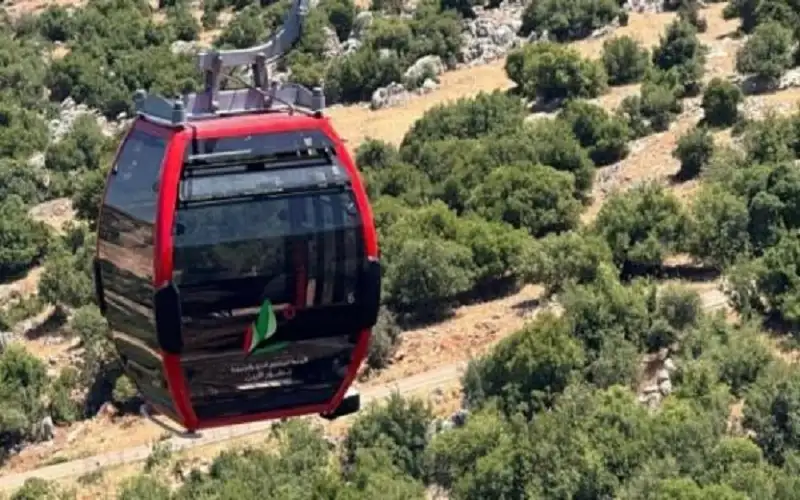 تلفريك عجلون يستأنف استقبال الزوار الإثنين