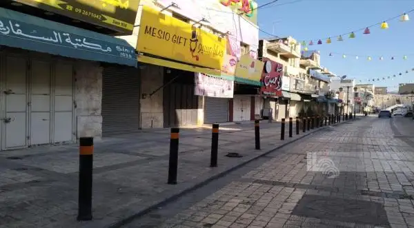 الإضراب الشامل يعم فلسطين التزاما بالإضراب